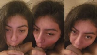 Gadis Delhi Panas Mengisap Kontol Pacarnya Dalam Video Mesra India