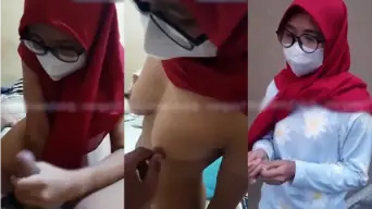 Bayar Cewe Hijab Biar Nafsu Dapet Pelampiasan.
