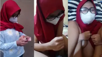 Bo Cewek Berhijab Random Lagi Nginep Di Kosan, Makin Pengen Digebukin.