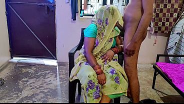 Bhabhi Ki Chudai, Bas Aawaz Sunke Hi Pani Nikal Gaya