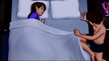 Sesuatu Berubah Saat Ibu Tiri Melirikku Ke Arah Ereksiku (18+)