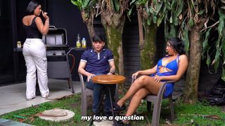 Ssst, Jangan Berisik! – Ibu Tiri Nakal Main Di Belakang Pacar Anaknya – Jackson Gede & Lina Henao