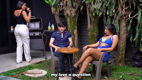 Ssst, Jangan Berisik! – Ibu Tiri Nakal Main Di Belakang Pacar Anaknya – Jackson Gede & Lina Henao