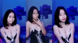 Caca Remas-remas Dadanya Sendiri, Basah Kuyup Nikmat.