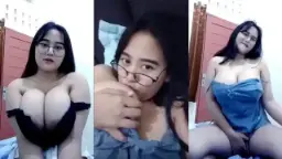 Acha Si Cantik Viral, Toket Brutal Dibalut Kacamata, Bikin Ngaceng Tiap Liat.